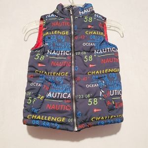 Nautica vest size 3T